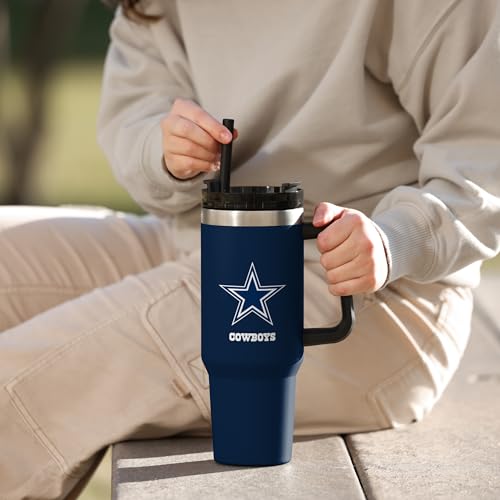 NFL Team Logo Insulated Travel Mug 40oz XL Tumbler