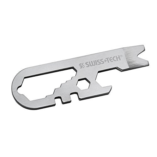 14-in-1 Stainless Steel Micro Wrench Multi-Tool for Keychain & Camping
