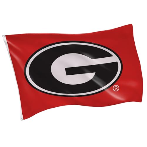 University of Georgia Flag - 3'x5' Outdoor College Banner with Grommets