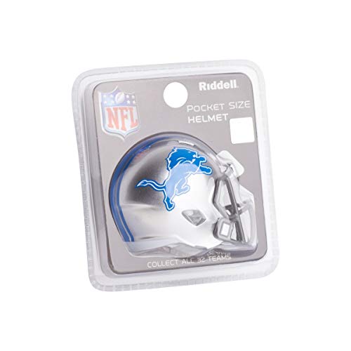 Detroit Lions Helmet Pocket Pro Collectible - 2" Replica