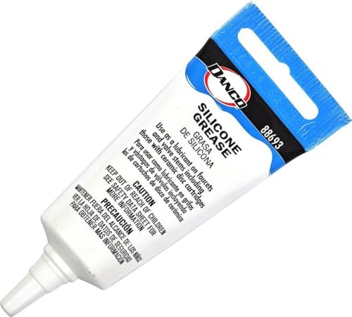 Waterproof Silicone Faucet and Valve Grease, 0.5 oz - 1-Pack