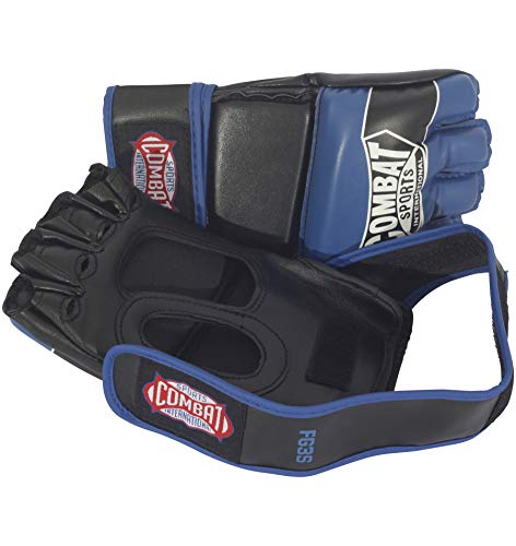 Combat Sports Pro Style MMA Gloves Black Medium - 5oz Fight Gloves