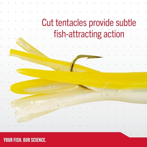 Pre-Rigged Atomic Tube Fishing Lures - 1/32oz, 5 Pack - Grasshopper