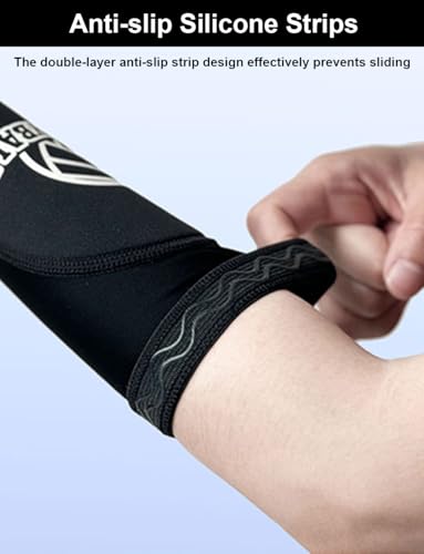 Volleyball Arm Sleeves for Kids & Adults - Small Black