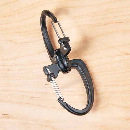S-Biner 360 SlideLock Dual Carabiner - Swivel Clip, Size #2