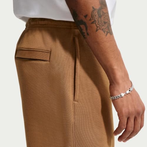 Men's Brushed Fleece Open Hem Pants - Nike Club Style