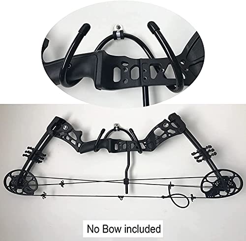 Wall Storage Rack for Bows - 2 Pack Adjustable Bow Hanger