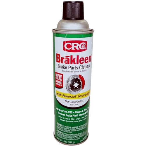Brake Parts Cleaner - 50 State Low VOC Formula with PowerJet Spray - 1 Pack