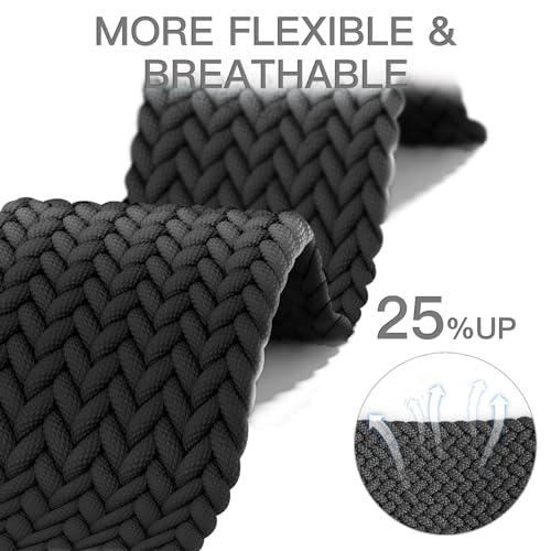 20mm Magnetic Braided Nylon Watch Band for Garmin Vivoactive & Venu