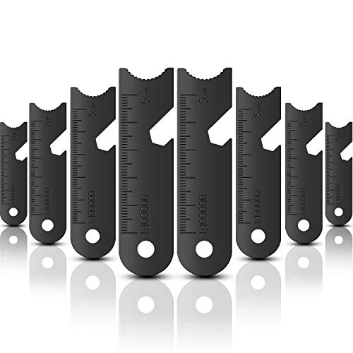10 All-Weather Fire Starter Scrapers with Key Rings