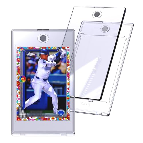 Ultra-Clear Magnetic Card Holder for PSA Trading Cards (5 Pack)