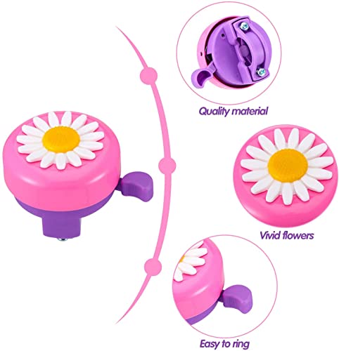 Child Bike Basket for Girls - Easy Install, Durable Plastic, Customizable Cartoon Stickers