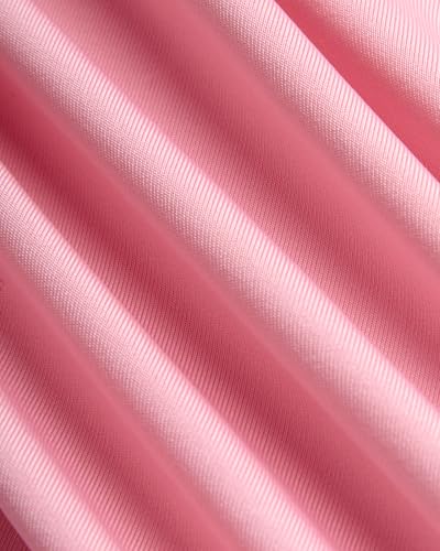 Long Sleeve Rash Guard Swim Shirts - Mint & Light Pink - 2 Pack