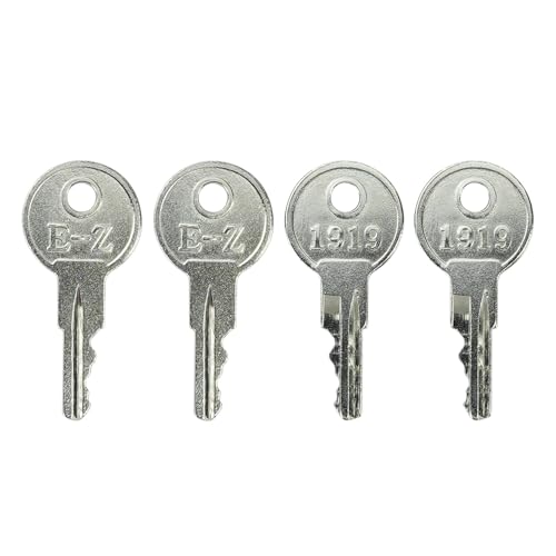 4-Pack Golf Cart Ignition Keys - 17063-G1 Replacement for Gas & Electric