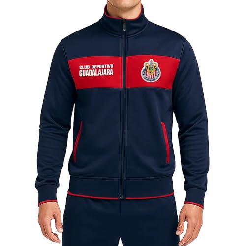 Chivas Soccer Track Jacket - Unisex Adult - Navy Medium
