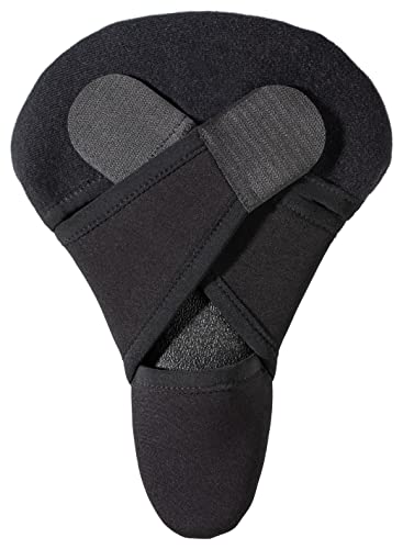 Schwinn Memory Foam Dual Strap Bike Seat Cover for Sport & Cruiser Bikes, Black