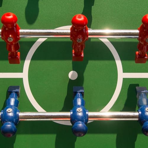 Foosball Replacement Players Set - 2 Red Plastic Soccer Figures