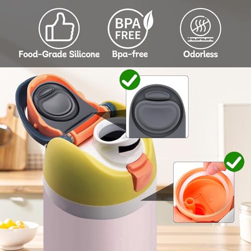 Replacement Rubber Seal Set for Owala FreeSip - 6 Grey Parts
