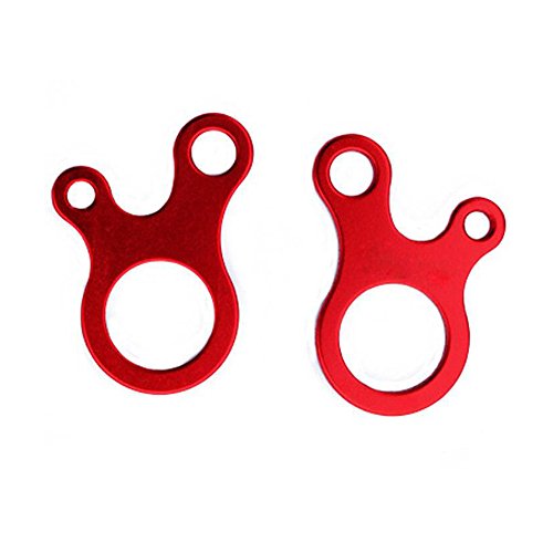 Pack of 10 Aluminum Guyline Adjusters for Camping and Hiking