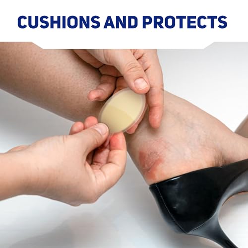 Hydrocolloid Gel Bandages for Heels - Oval, 16 Count