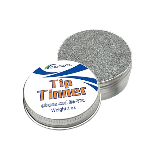 Tip Tinner, Soldering Iron Tip Cleaner and Re-Tinning Solution, 1 pcs, 1 oz