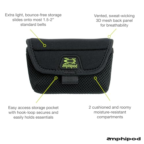 Rapid Access Pouch - Ultralight Running Waist Storage Pouch - Black, Small