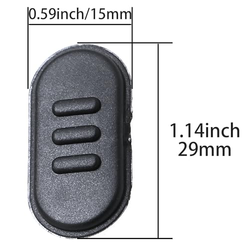 PTT Button for Motorola A10 A12 Two-Way Radios - 2 Pack