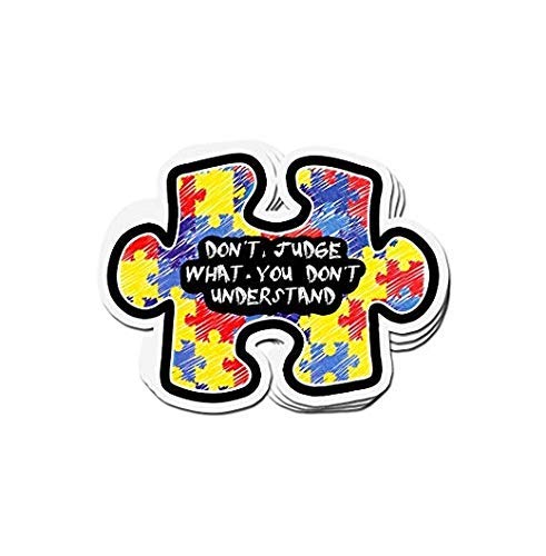 Autism Awareness Sticker - Die-Cut Vinyl Decal for Cars, Laptops & Walls
