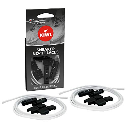 No-Tie Shoe Laces for Sneakers - White, One Size