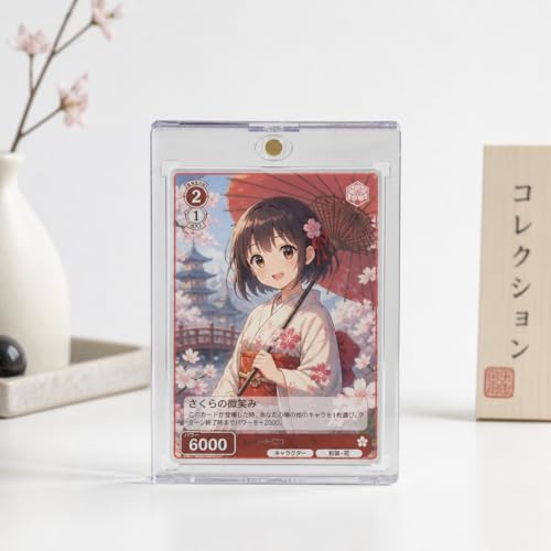 35pt One-Touch Magnet Card Holder with UV Protection