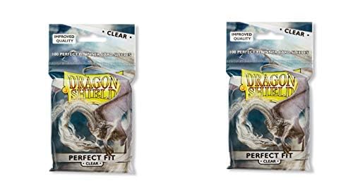 Clear Standard Size Card Sleeves - 100 Pack for Trading Cards