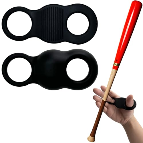 FEYRUN 2 Pack Soft Silicone Baseball & Softball Thumb Guards - Black