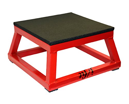 6" Plyometric Box - No Assembly Required, Adjustable Height