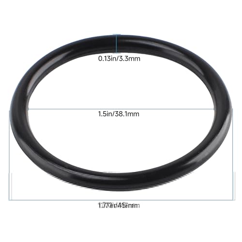 1.5-Inch Marine Fuel Fill Cap O-Ring Seal - 3-Pack