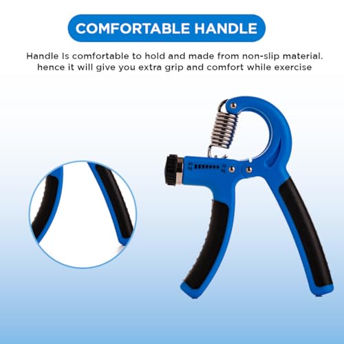 Adjustable Hand Grip Strengthener - 10 to 40 Kg Resistance