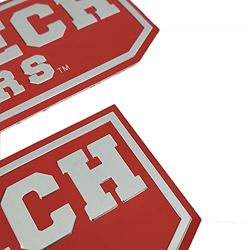 Ohio Buckeyes Truck Emblems 2-Pack - 1.75" x 8"