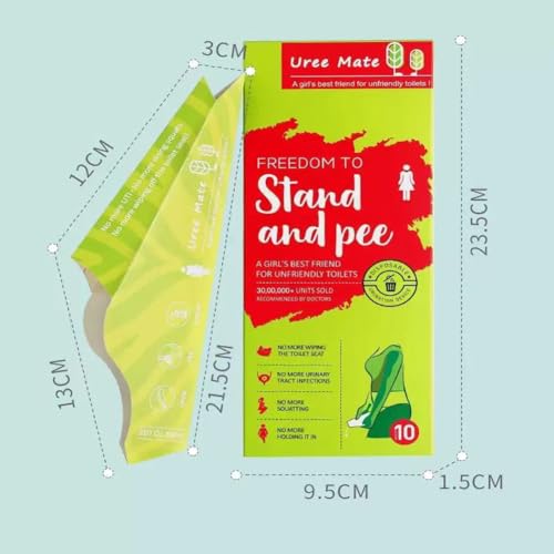 20PCS Disposable Female Urinals - Travel Pee Funnel for Women
