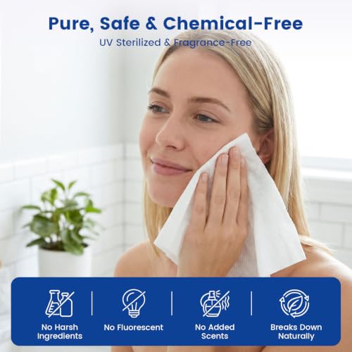 BigOtters 100PCS Compressed Towels, Disposable Face Towels for Travel