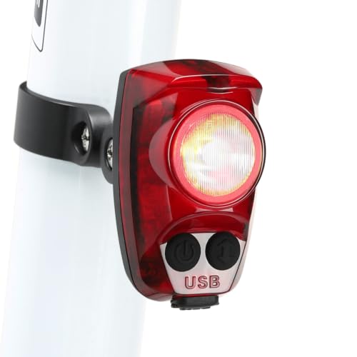 Cygolite Hotshot Pro 200 Lumen Tail Light — Hard Mount, 6 Modes, USB Rechargeable