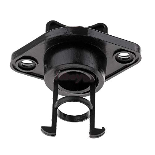 1-Inch Boat Drain Plug Set - Marine Grade Plastic with Gasket, 4 Pack