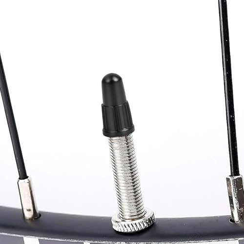 Presta Valve Caps - Plastic Dust Stem Covers for MTB and Road Bike - 20 Pack