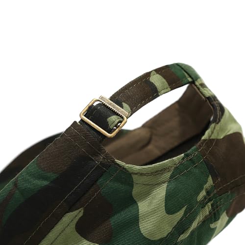 Malaxlx Camo Green Unisex Army Cap with UPF 50 Sun Protection Adjustable Breathable Military Hat