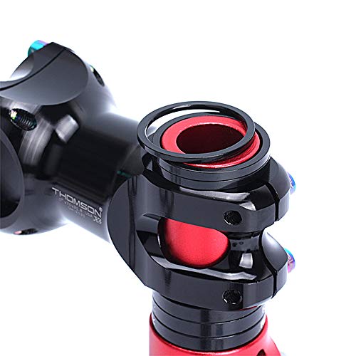 Bicycle Headset Spacer Set - 8 PCS Aluminum Alloy, 1-1/8 Inch, 4 Sizes