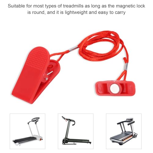 Treadmill Magnet Safety Key Replacement - 2 Pack - 1.57in x 0.59in