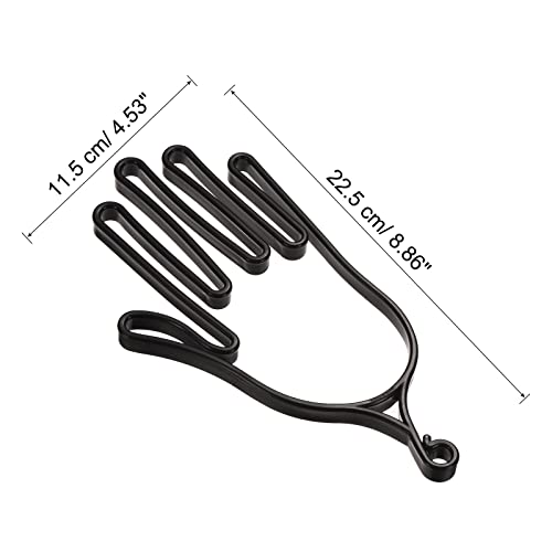 Golf Gloves Stretcher - Black Plastic Keeper for Maintenance