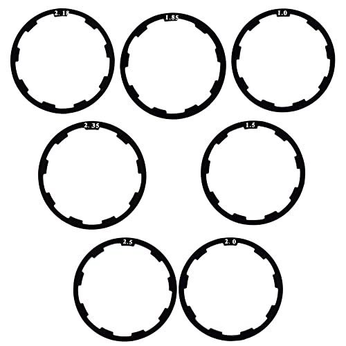 Bicycle Flywheel Washer Spacer Set - 7 Sizes, Aluminium Alloy