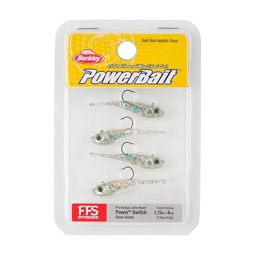 PowerBait Power Switch Soft Bait - Silver Bullet, 1.75in, 1/16oz
