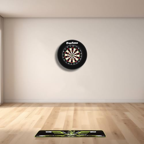 Dartboard Wall Mounting Kit - Heavy-Duty Hanger with Hooks