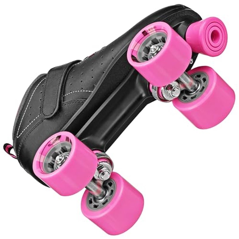 Roller Derby Str Seven Women's Roller Skate, Black/Pink, 8