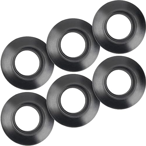 Universal Kayak Paddle Drip Rings - 6 Pack Rubber Canoe Paddle Accessories